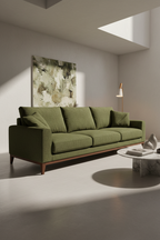 Modern green 3-Seat Sofa Set