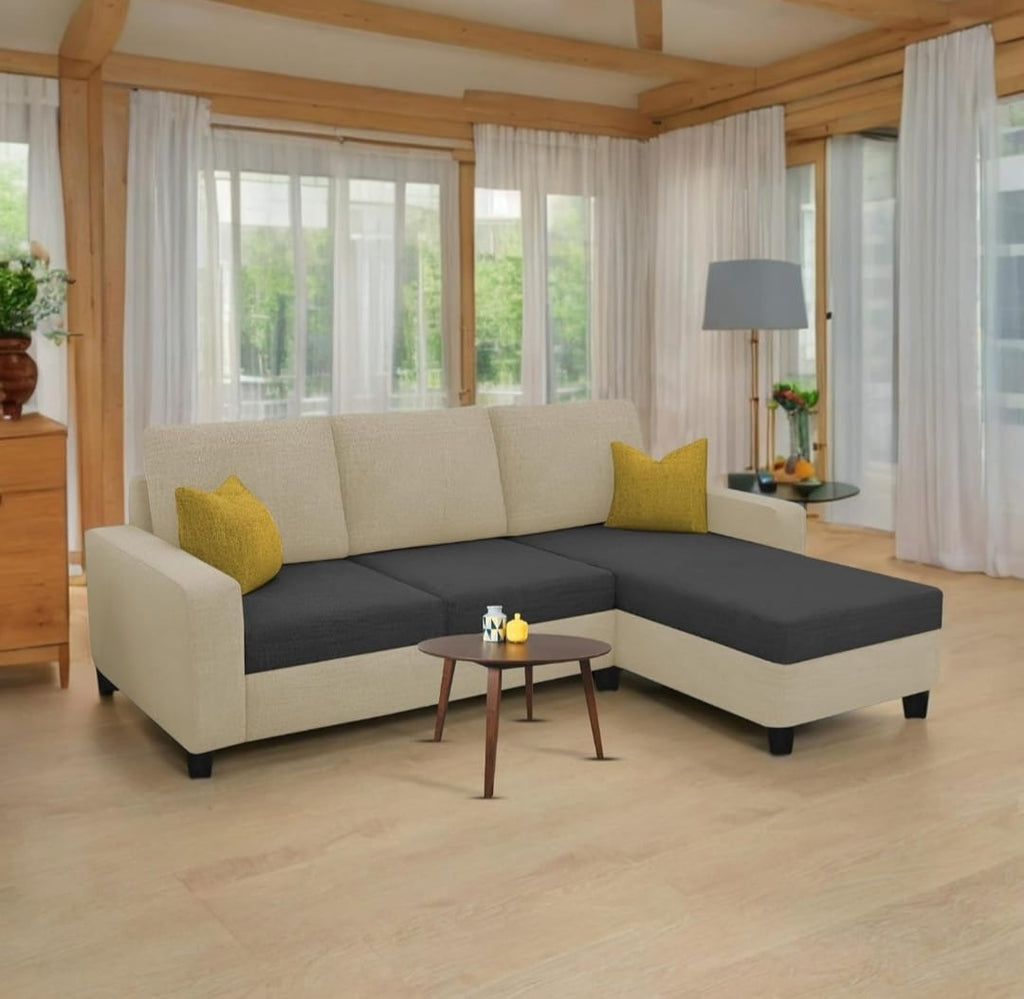 Elegant four seater sofa for spacious living room