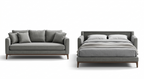 Elegant sofa cum bed with contemporary design