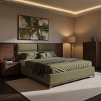 luxury green double bed it home 