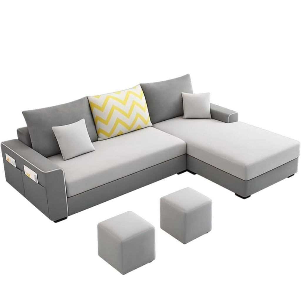 Premium 4 seater sofa with contemporary upholstery