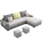 Premium 4 seater sofa with contemporary upholstery