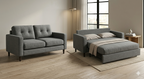 Stylish convertible sofa bed for modern home